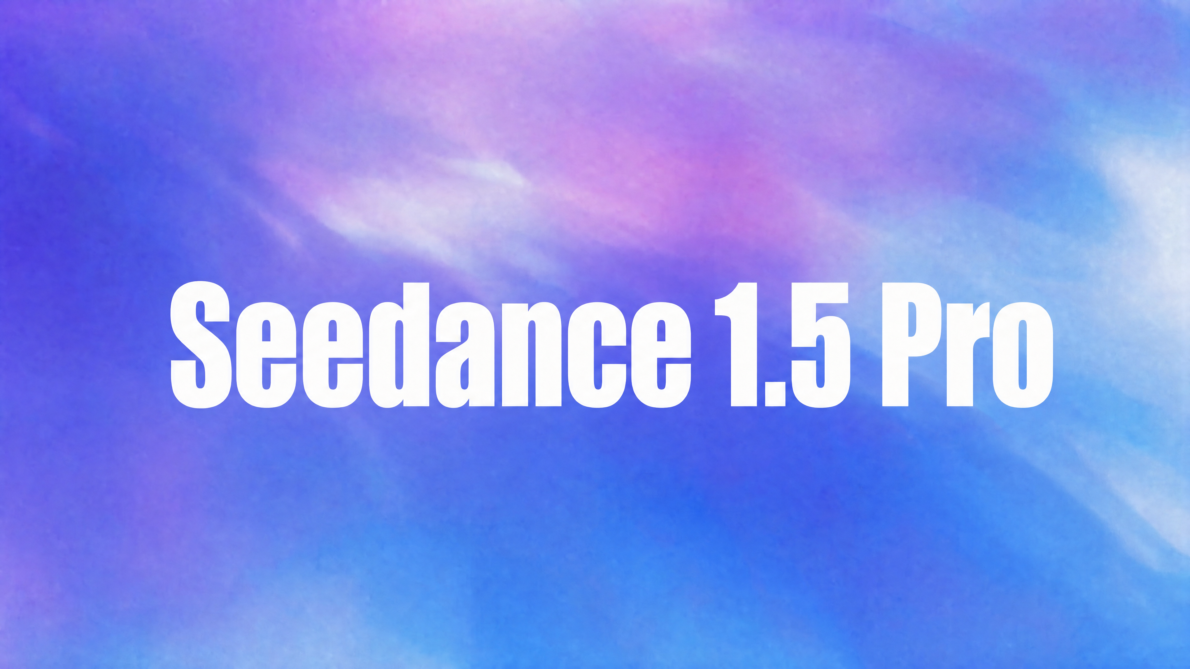 Seedance 1.5 Pro sample output