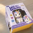 Unicorn toy figure in its retail box