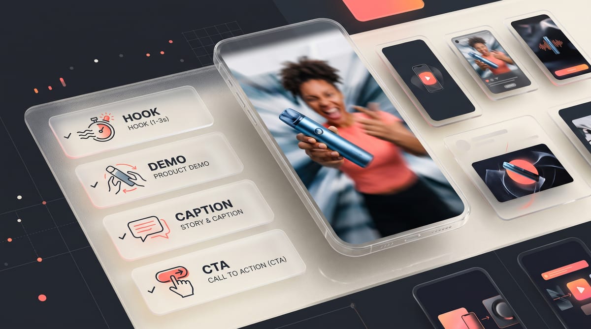 9:16 TikTok ad production checklist, from brief to Spark Ads