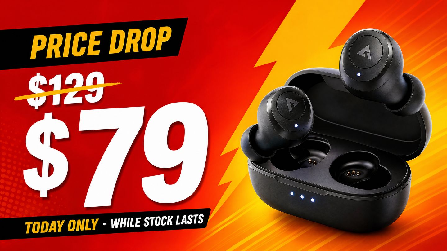 Price-drop banner design