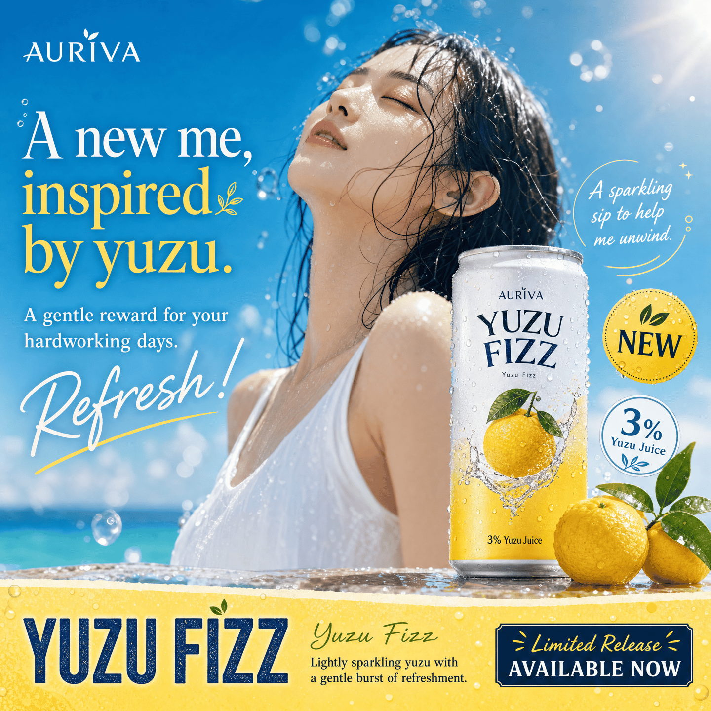 beverage advertisement banner