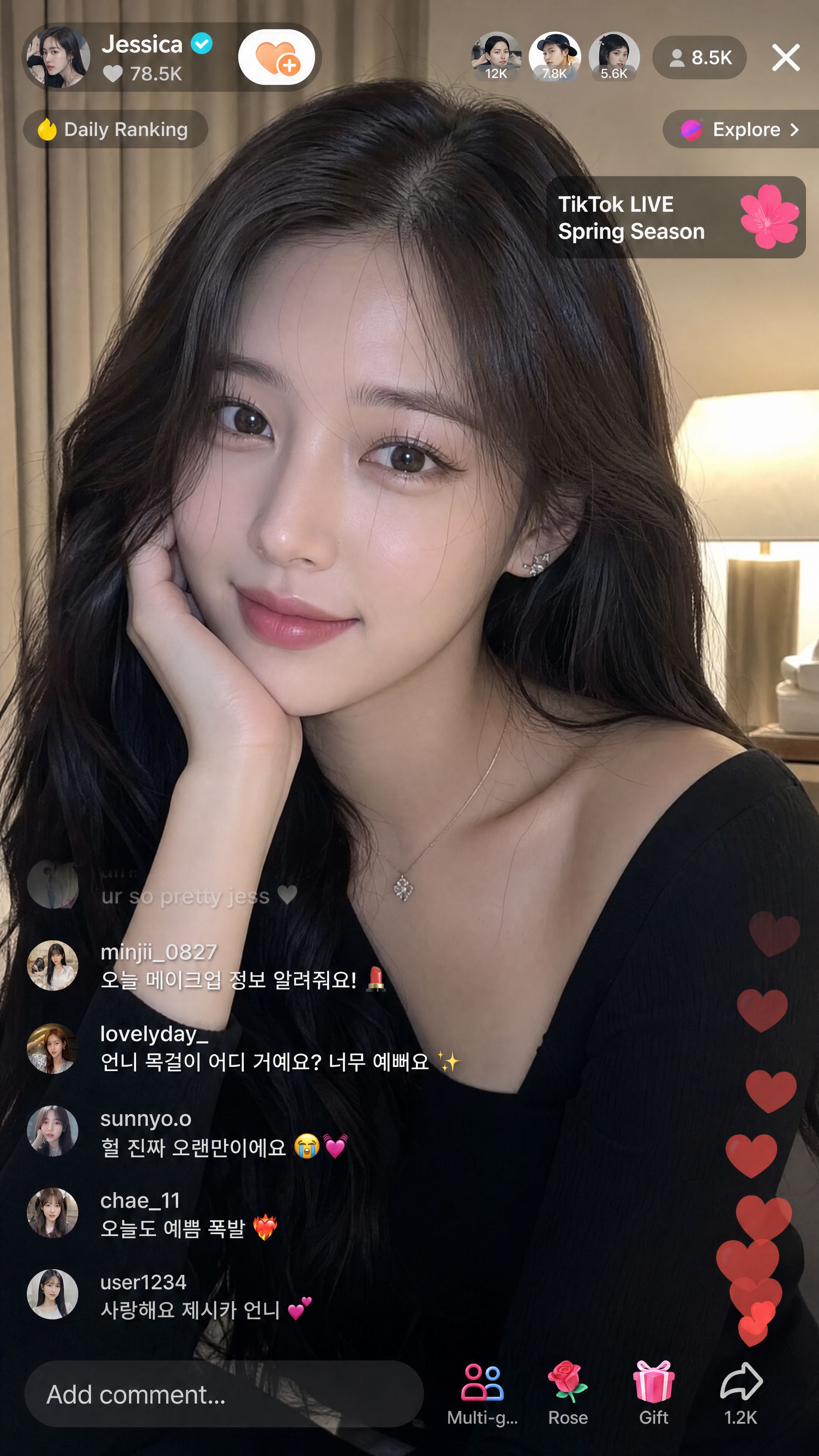 TikTok Live-style image