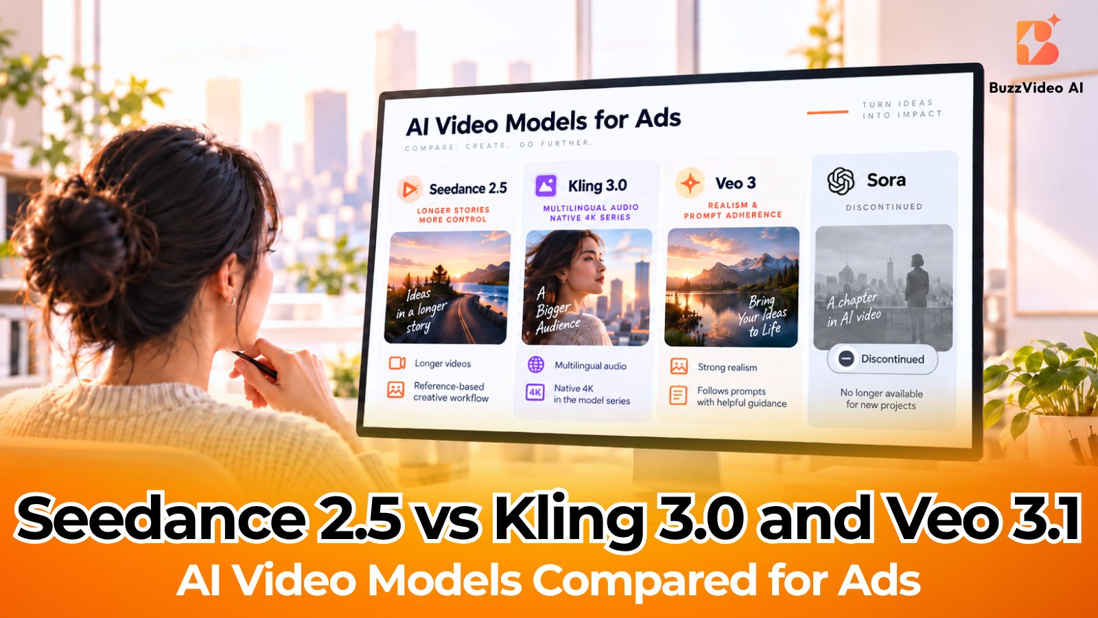 Seedance 2.5 vs Kling 3.0 and Veo 3.1: AI Video Models Compared for Ads