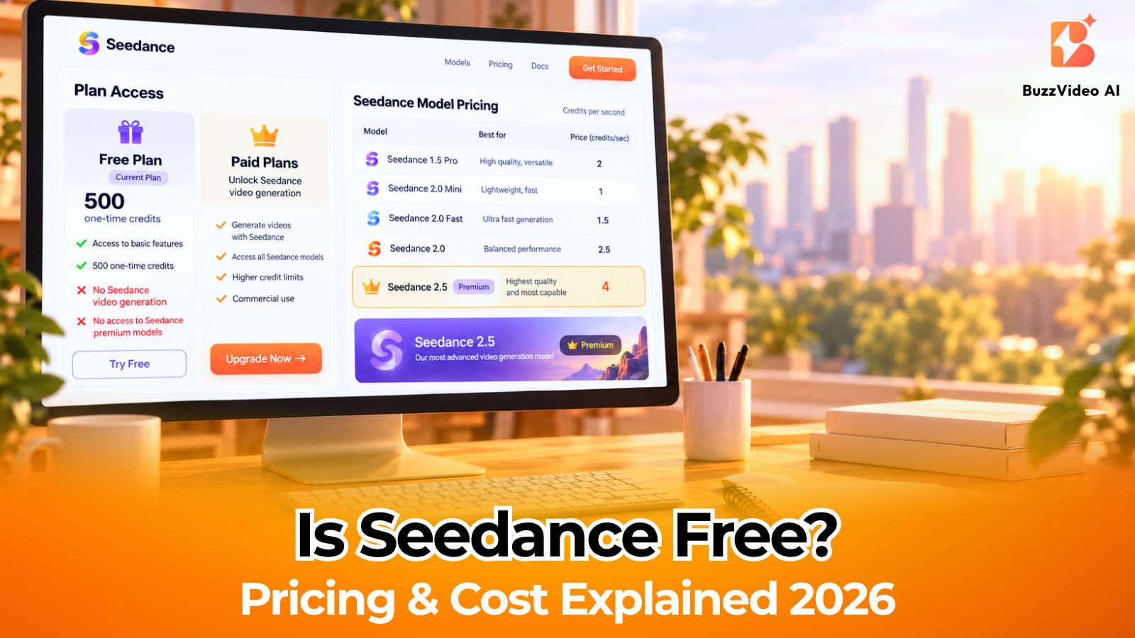 Is Seedance Free? Pricing & Cost Explained (2026)
