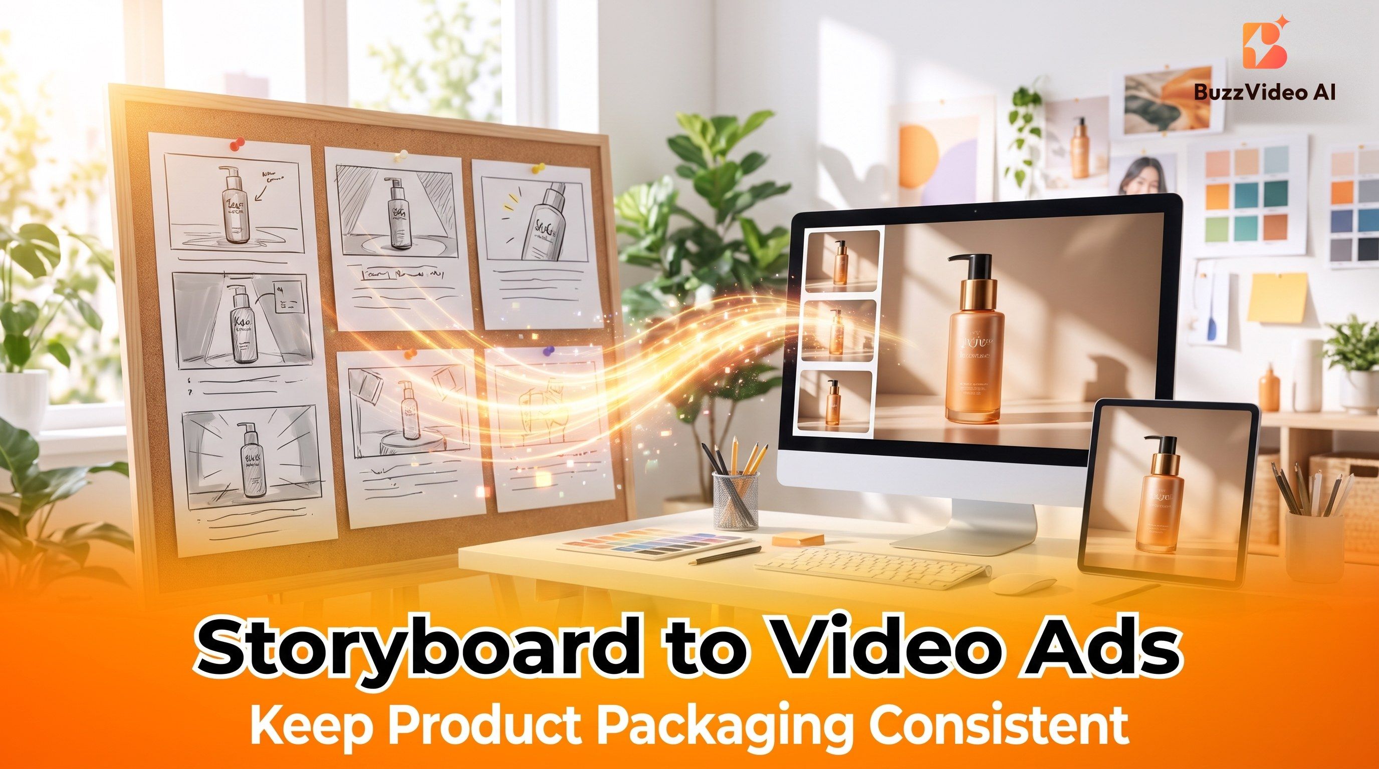 Storyboard to Video: Multi-Shot Consistency for Product Ads