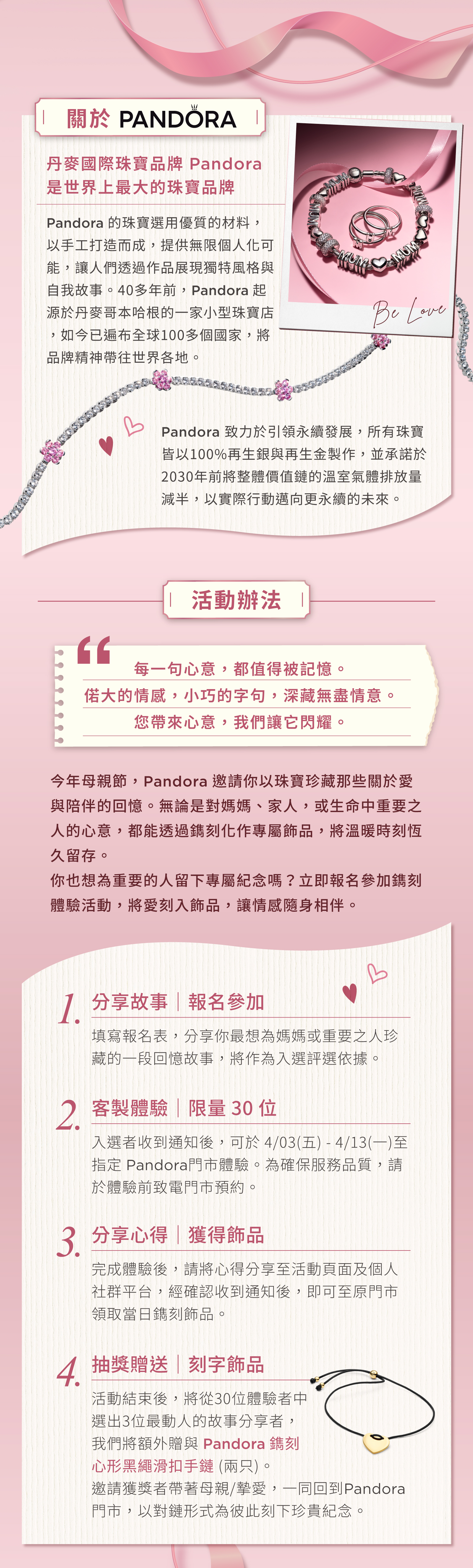 品牌介紹＋活動辦法