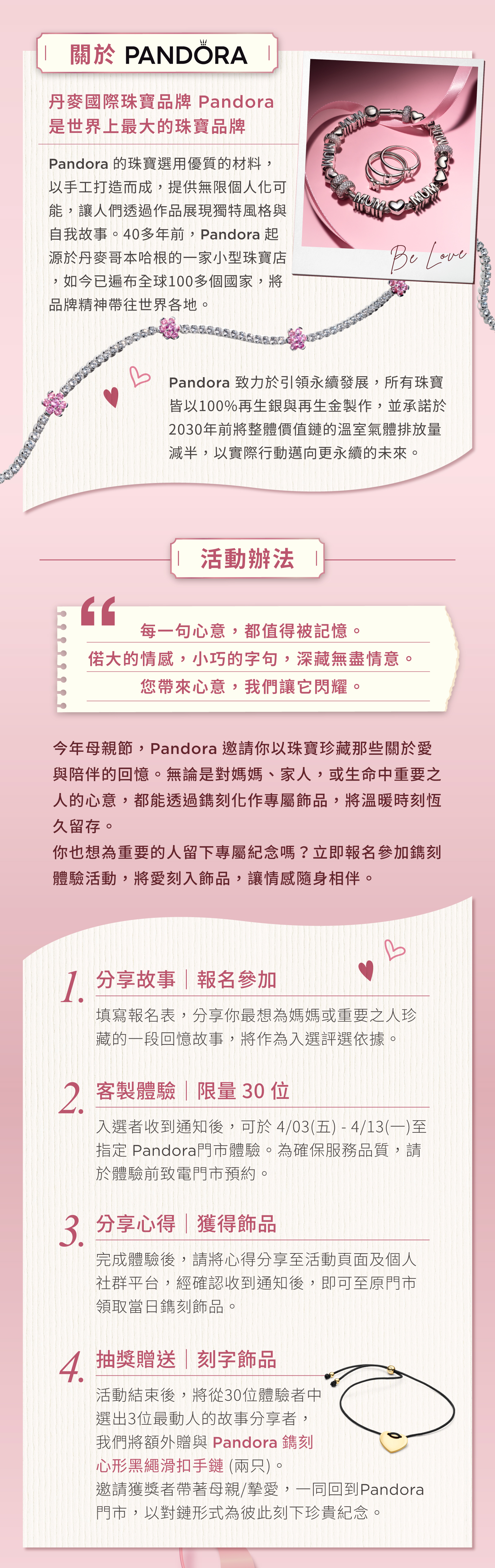 品牌介紹＋活動辦法