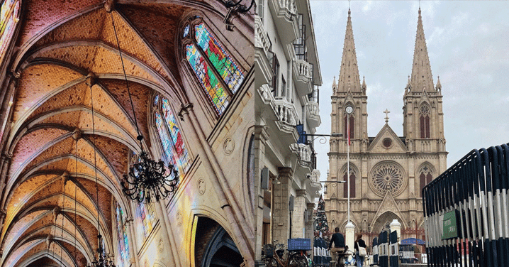 [Guangzhou] "Sacred Heart Cathedral" in Guangzhou, an ethereal heritage of French and Chinese culture