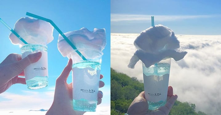 [Japan] “Marshmallow Ice Cream” in Hokkaido of Japan, provided by a Café which is an unforgettable heavenly experience.