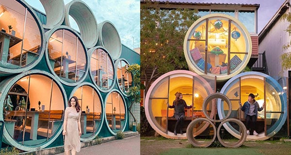 [Taiwan] A popular café in Taipei which is designed in “Water Pipe” style!