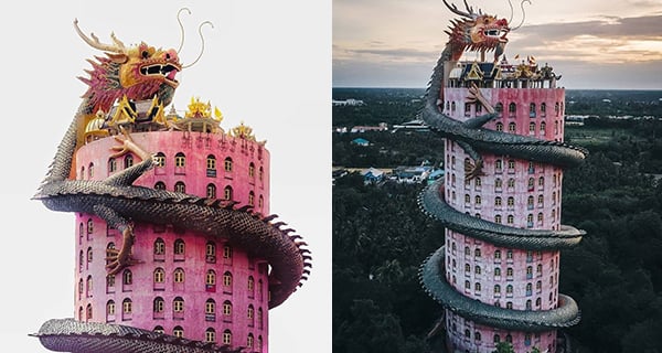 【泰國】蟠龍寺隱世打卡聖地 巨龍裝飾霸氣建築