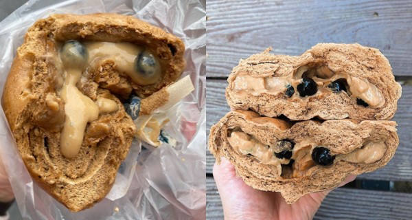 [Taiwan] Hsinchu City’s popular “Bread in bubble milk tea flavor” which looks really attractive!!