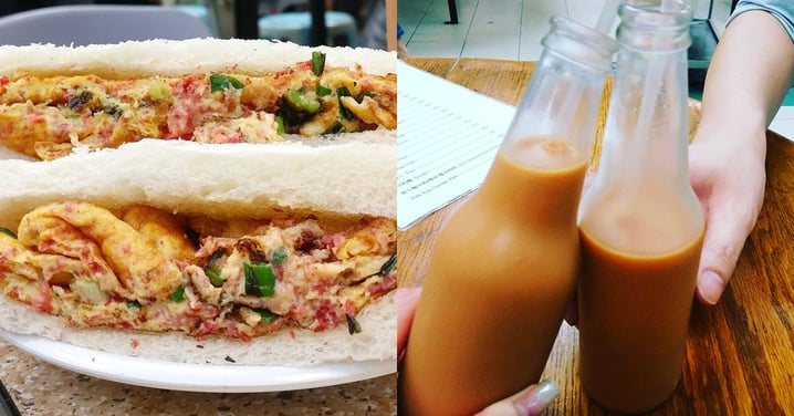 [Hong Kong] Traditional Hongkongese food served in a famous restaurant in Sheung Wan! You must try their “Omelet-Beef Bun” and “Milk Tea in glass bottle”!