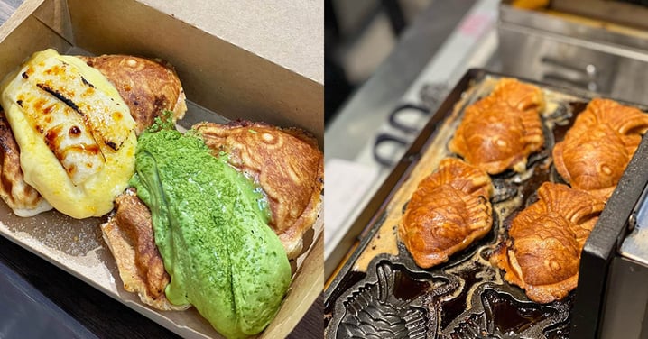 【香港】葵廣新開酥皮鯛魚燒,必試鹽燒芝士/炙燒奶黃/tiramisu味