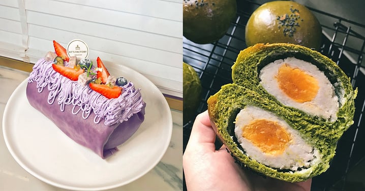 【香港】中環芋泥節甜品市集開鑼!香芋麻糬千層卷/Bagel/布丁包/吐司