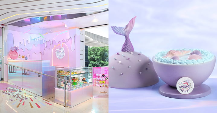 【香港】人氣藝術蛋糕店快閃尖沙咀!泡芙買二送一!仲有夢幻美人魚/3D熊仔造型蛋糕!