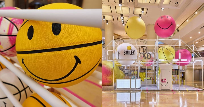 【香港】 金鐘打卡Smiley期間限定遊樂場!必去氹氹轉+滑梯打卡!仲有DIY手鏈/手機繩!
