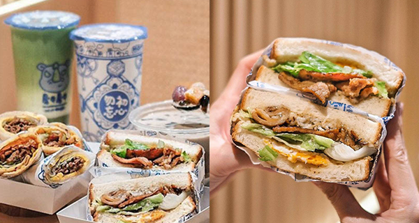 【香港】旺角新開台式茶飲吐司店,必試足料吐司 +韓式牛五花捲餅