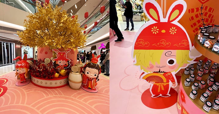 【香港】ONE PIECE兔年中式造型登場，3.8米高黃金許願樹+期間限定店