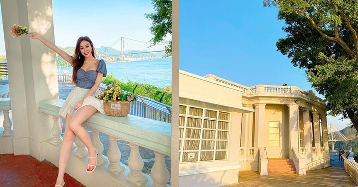 【香港好去處】汀九白樓三級歷史建築!三面環海景觀~最啱情侶打卡!