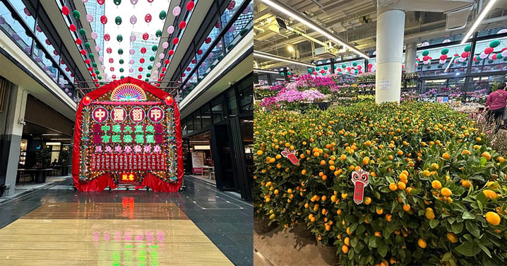 【香港】中環5米高大紅花牌打卡！本地傳統老字號大笪地＋市集！