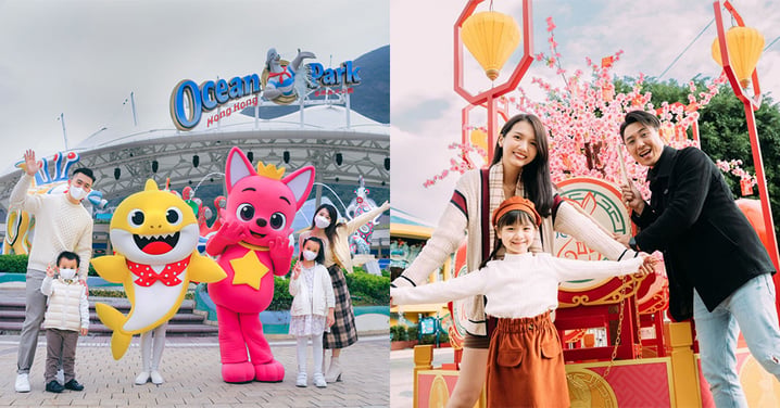 【香港】BABY SHARK派對進駐海洋公園!巨型兔仔+真雪滑梯+市集!