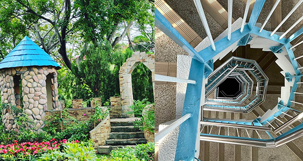 【元朗好去處】童話風姆明小屋,北歐風打卡位+藍白旋轉樓梯+百鳥塔