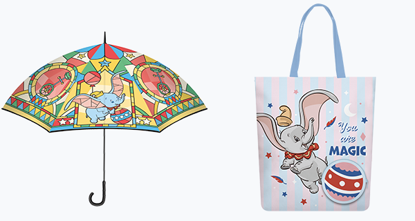 【香港7-11】小飛象系列精品登陸7仔，直身雨傘+毛絨匙扣+環保袋+餐具