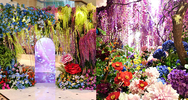 【金鐘好去處】蜷川實花藝術裝置登陸港島香格里拉,鮮艷花卉打卡墻!