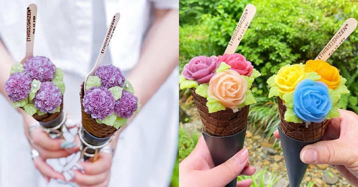 【日本美食】京都大熱限定繡球花雪糕~像真度極高!好IGable~