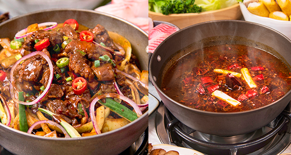 【台灣美食】台灣地道港式雞煲火鍋，必試麻辣雞煲+芝士雞煲！