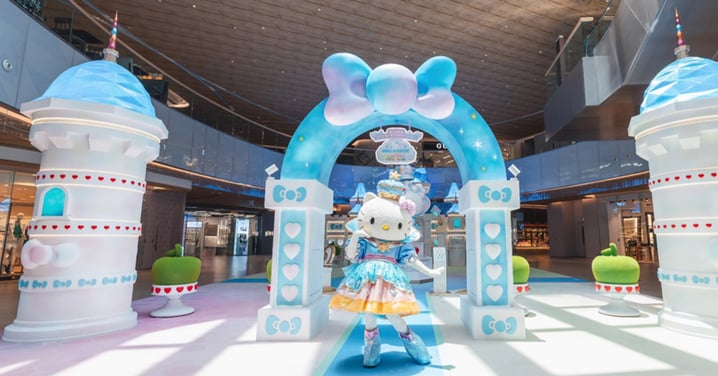 【東涌好去處】東薈城Hello Kitty夢幻主題打卡位!6米高巨型裝置/ 主題餐廳/200款精品