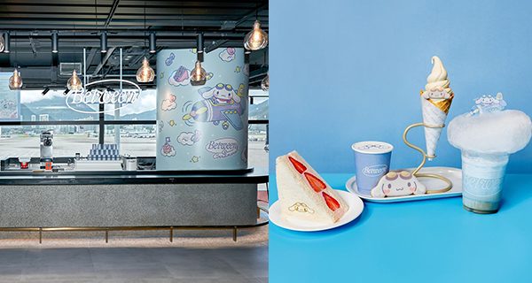 【香港機場】人氣Cafe推出玉桂狗主題美食，玉桂狗雪糕+三文治+飲品
