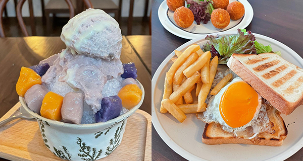 【觀塘美食】新開簡約風Cafe！必試芋頭芋圓牛奶冰+台式吐司