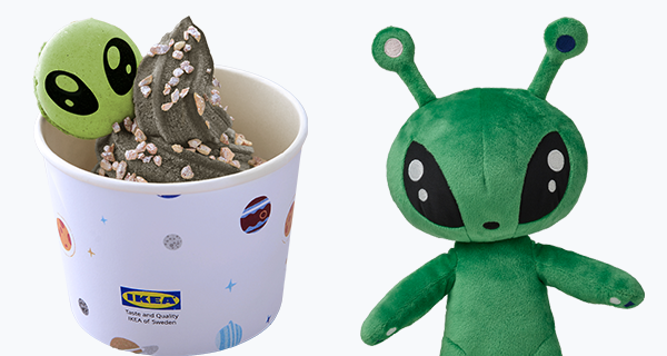 【香港IKEA】新出太空芝麻新地杯！外星人+太空人系列公仔登場