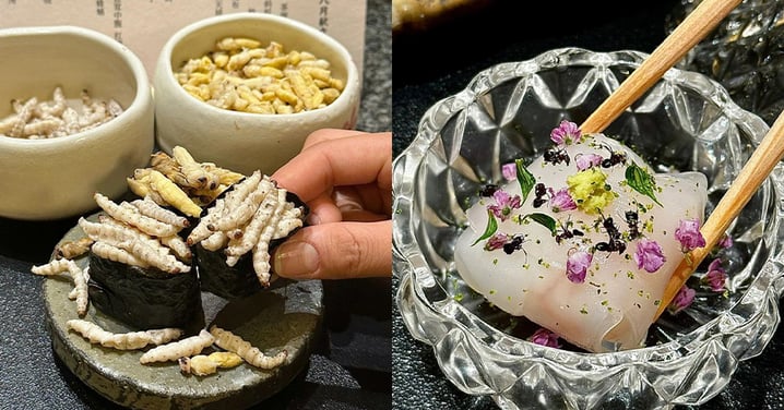 【深圳美食】日式獵奇食物Omakase~昆蟲壽司/天婦羅!