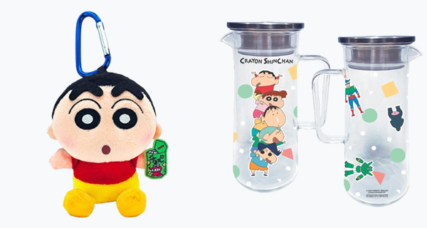 【香港7-11】7仔新出蠟筆小新精品，玻璃壺+環保袋+直遮