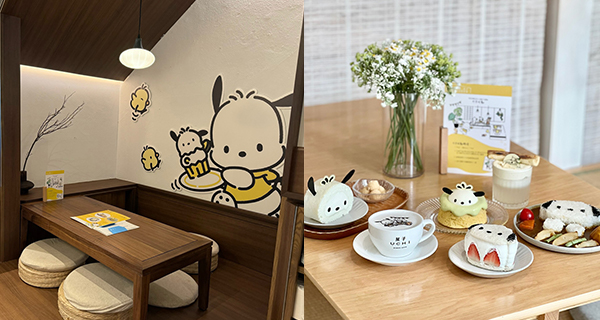 【香港美食】大圍及將軍澳PC狗主題Cafe，士多啤梨三文治+開心果蛋糕