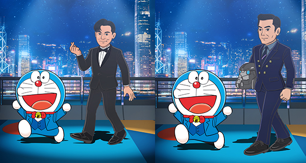 【尖沙咀好去處】多啦A夢及好友7月登陸星光大道！13位電影工作者漫畫人形立牌