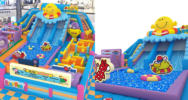【暑假好去處2024】鑽石山荷里活廣場Mr. Men Little Miss 8,000呎巨型充氣樂園,5大運動玩樂關卡!