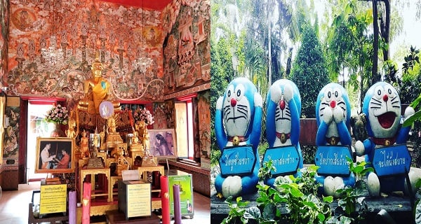 叮噹匿埋咗？！就在泰國廟！｜泰國旅遊｜放假去邊