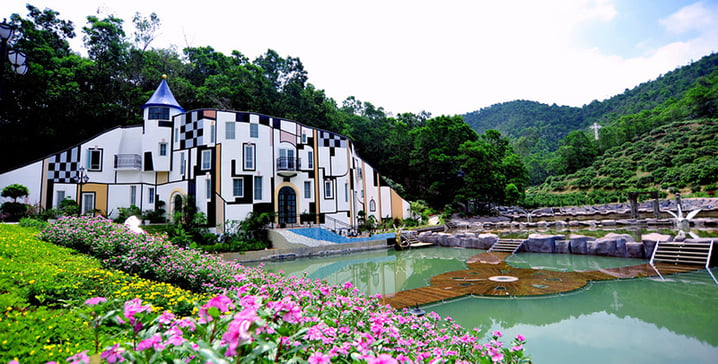 中國東莞之龍鳳山莊影視渡假村