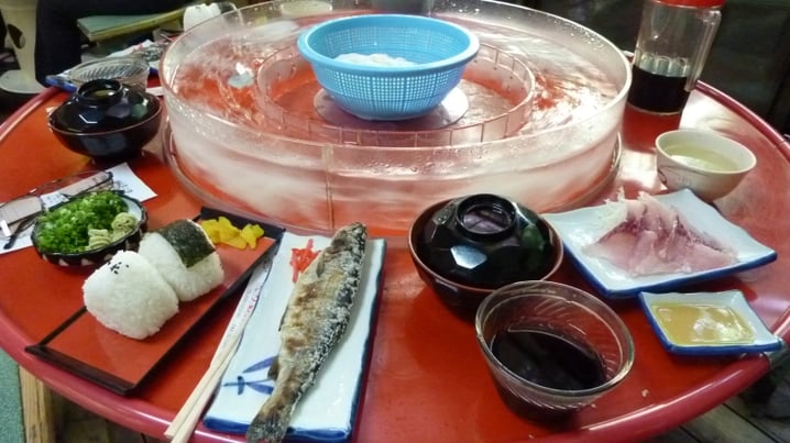日本 – 好玩又好食的流水麵，鹿兒島唐船峽