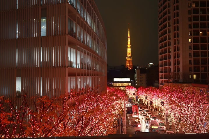 日本 – 東京不可錯過的浪漫燈飾