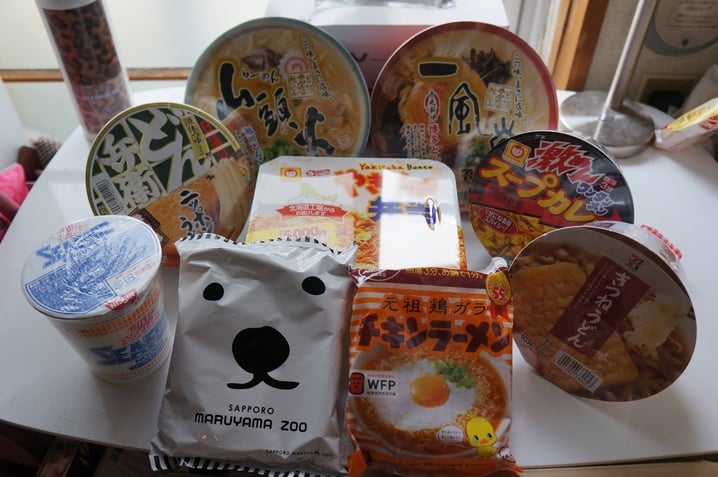 日本 – 好食碗麵推介，超強打包方法見學