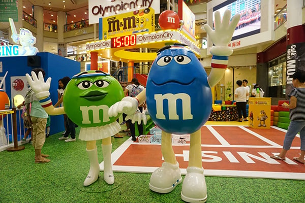 Running M&M's 奧海城全能運動會!