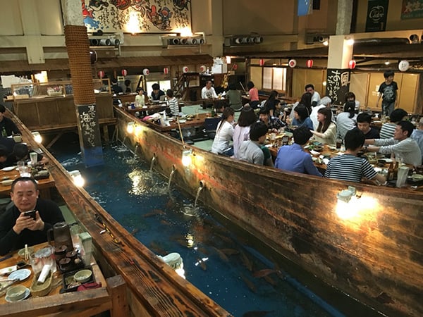 日本 – 即釣即食，釣船茶屋ざうお