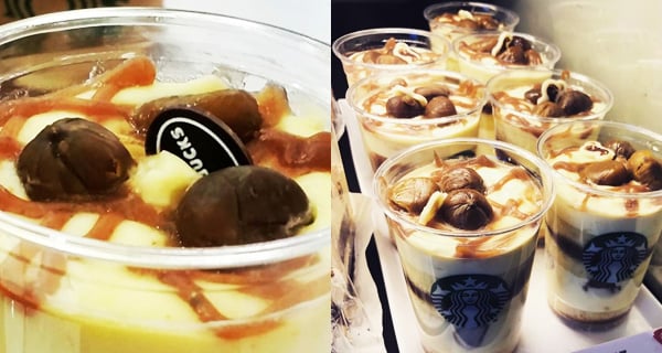 Starbucks新品 蕃薯板栗蛋糕 | 韓國 | 放假去邊