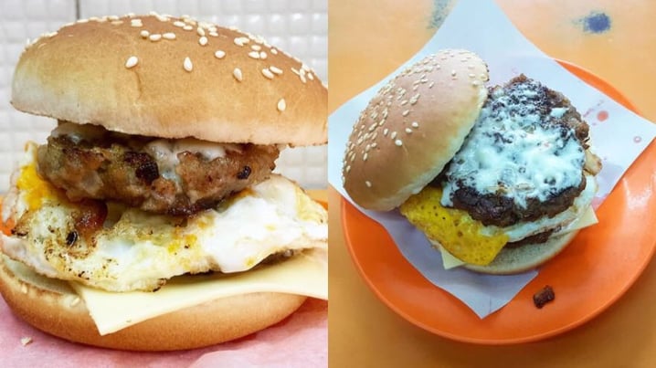 紅磡港式漢堡! 雙層漢堡芝士蛋包| 香港美食 | 放假去邊