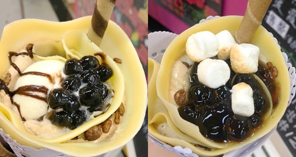藍田珍珠奶茶班戟 勁足料超滿足| 香港美食 | 放假去邊